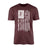 Pole Vault Grandpa Vertical Flag on a Men's T-Shirt with a White Graphic
