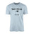 Pole Vault Dad with Pole Vaulter Icon and Pole Vaulter Name on a Men's T-Shirt with a Black Graphic