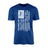 Pole Vault Grandpa Vertical Flag on a Men's T-Shirt with a White Graphic