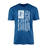 Pole Vault Grandpa Vertical Flag on a Men's T-Shirt with a White Graphic