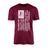 Pole Vault Grandpa Vertical Flag on a Men's T-Shirt with a White Graphic
