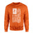 Pole Vault Mom Vertical Flag on a Sweatshirt with a White Graphic