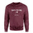 Pole Vault Mom with Pole Vaulter Icon and Pole Vaulter Name on a Sweatshirt with a White Graphic