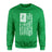 Pole Vault Mom Vertical Flag on a Sweatshirt with a White Graphic