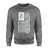 Pole Vault Mom Vertical Flag on a Sweatshirt with a White Graphic