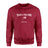 Pole Vault Mom with Pole Vaulter Icon and Pole Vaulter Name on a Sweatshirt with a White Graphic