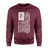 Pole Vault Mom Vertical Flag on a Sweatshirt with a White Graphic