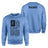 Pole Vault Grandma Vertical Flag With Pole Vaulter Name on a Sweatshirt with a Black Graphic