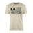 Shot put Dad Horizontal Flag on a Men's T-Shirt with a Black Graphic