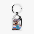 Custom Shot putter Photo Key Ring