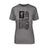 Shot put Mom Vertical Flag on a Unisex T-Shirt with a Black Graphic