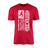 Soccer Dad Vertical Flag on a Men's T-Shirt with a White Graphic