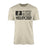 Soccer Dad Horizontal Flag on a Men's T-Shirt with a Black Graphic