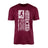Soccer Dad Vertical Flag on a Men's T-Shirt with a White Graphic