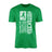 Soccer Dad Vertical Flag on a Men's T-Shirt with a White Graphic
