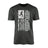 Soccer Grandpa Vertical Flag on a Men's T-Shirt with a White Graphic