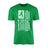 Soccer Grandpa Vertical Flag on a Men's T-Shirt with a White Graphic