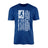 Soccer Grandpa Vertical Flag on a Men's T-Shirt with a White Graphic