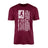 Soccer Grandpa Vertical Flag on a Men's T-Shirt with a White Graphic