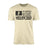 Soccer Dad Horizontal Flag on a Men's T-Shirt with a Black Graphic