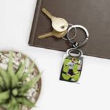 Custom Soccer Player Photo Key Ring