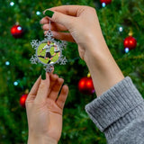 Custom Soccer Player Photo Ornament