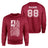 Soccer Grandpa Vertical Flag With Soccer Player Name on a Sweatshirt with a White Graphic