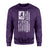 Soccer Grandpa Vertical Flag on a Sweatshirt with a White Graphic