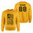 Soccer Grandpa Vertical Flag With Soccer Player Name on a Sweatshirt with a Black Graphic