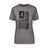 Soccer Mom Vertical Flag on a Unisex T-Shirt with a Black Graphic