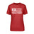 Soccer Grandma Horizontal Flag on a Unisex T-Shirt with a White Graphic