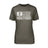 Soccer Grandma Horizontal Flag on a Unisex T-Shirt with a White Graphic