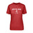 Soccer Mom with Soccer Player Icon and Soccer Player Name on a Unisex T-Shirt with a White Graphic