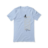 Personalized Soccer Mom Shirt With Mascot, Icon, and Soccer Player Name on a Unisex T-Shirt