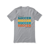 Personalized Soccer Soccer Soccer Shirt With Mascot and Soccer Player Name on a Unisex T-Shirt