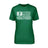 Soccer Grandma Horizontal Flag on a Unisex T-Shirt with a White Graphic