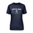 Soccer Mom with Soccer Player Icon and Soccer Player Name on a Unisex T-Shirt with a White Graphic