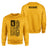 Softball Dad Vertical Flag With Softball Player Name on a Sweatshirt with a Black Graphic