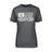 Softball Mom Horizontal Flag on a Unisex T-Shirt with a White Graphic
