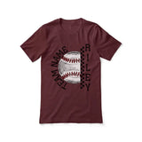 Personalized Softball Shirt With Team and Softball Player Name on a Unisex T-Shirt