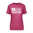 Softball Mom Horizontal Flag on a Unisex T-Shirt with a White Graphic
