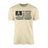 Sprint Grandpa Horizontal Flag on a Men's T-Shirt with a Black Graphic