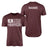 Sprint Dad Horizontal Flag With Sprinter Name on a Men's T-Shirt with a White Graphic