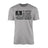Sprint Grandpa Horizontal Flag on a Men's T-Shirt with a Black Graphic