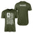 Sprint Grandpa Vertical Flag With Sprinter Name on a Men's T-Shirt with a White Graphic