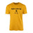 Sprint Dad with Sprinter Icon and Sprinter Name on a Men's T-Shirt with a Black Graphic