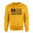 Sprint Grandma Horizontal Flag on a Sweatshirt with a Black Graphic