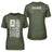 Sprint Mom Vertical Flag With Sprinter Name on a Unisex T-Shirt with a White Graphic