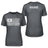 Sprint Grandma Horizontal Flag With Sprinter Name on a Unisex T-Shirt with a White Graphic