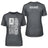 Sprint Mom Vertical Flag With Sprinter Name on a Unisex T-Shirt with a White Graphic